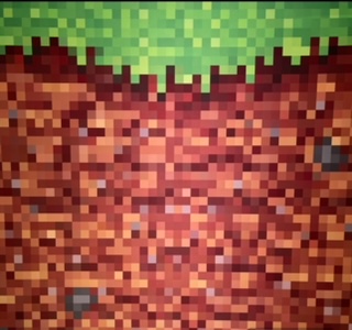 Minecraft photo booth backdrop